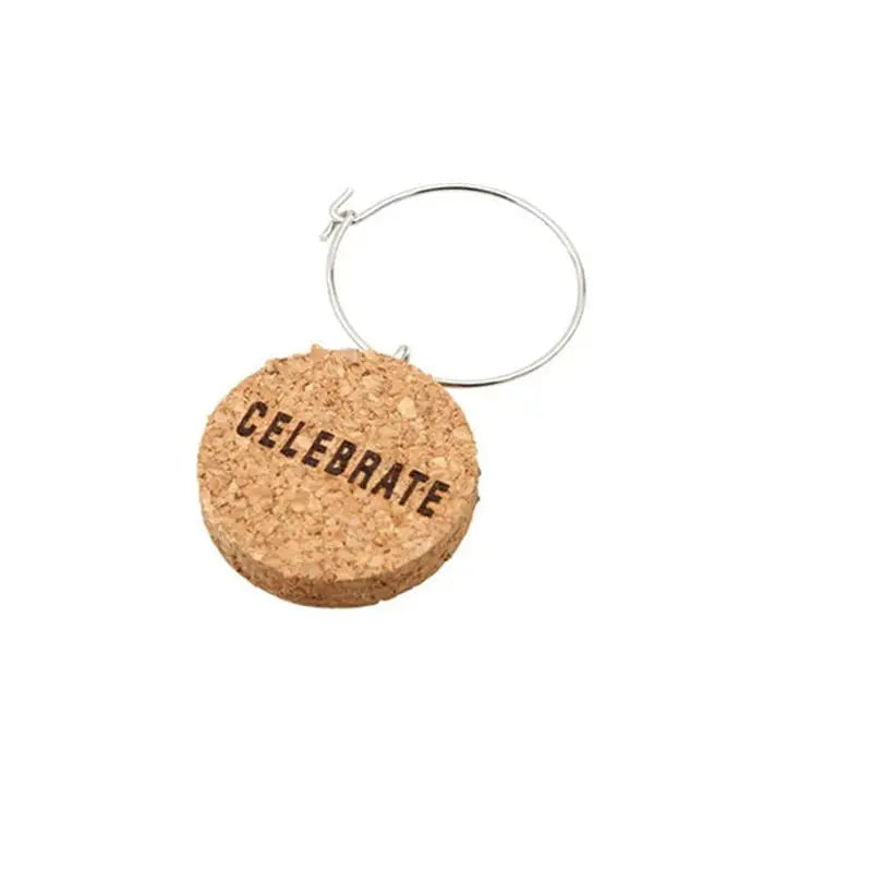 Cork Wine Glass Charms