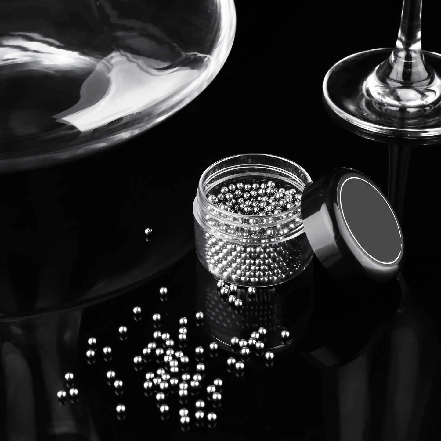 Decanter Cleaning Set (Brush & Stainless Steel Beads)