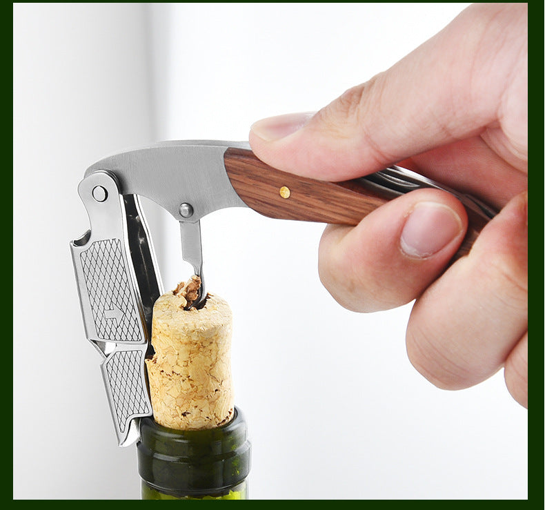 Wood Handle Sommelier Corkscrew