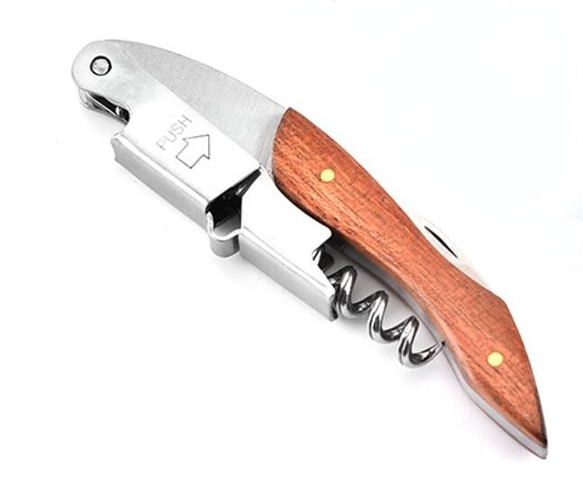 Wood Handle Sommelier Corkscrew