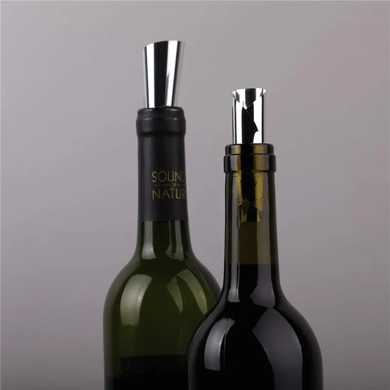 No-Drip Wine Pourer Discs Set