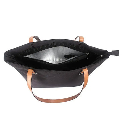 Insulated Wine Tote Bag with Drink Dispenser