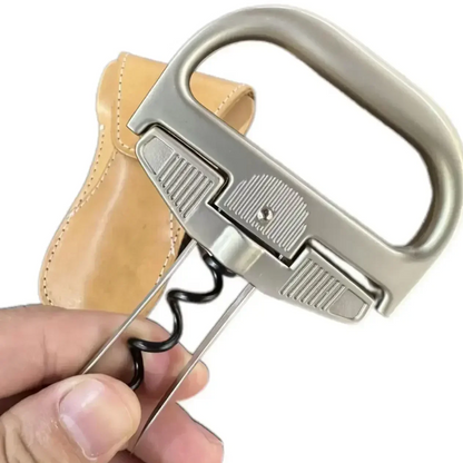 Professional butler's thief wine opener for old wines