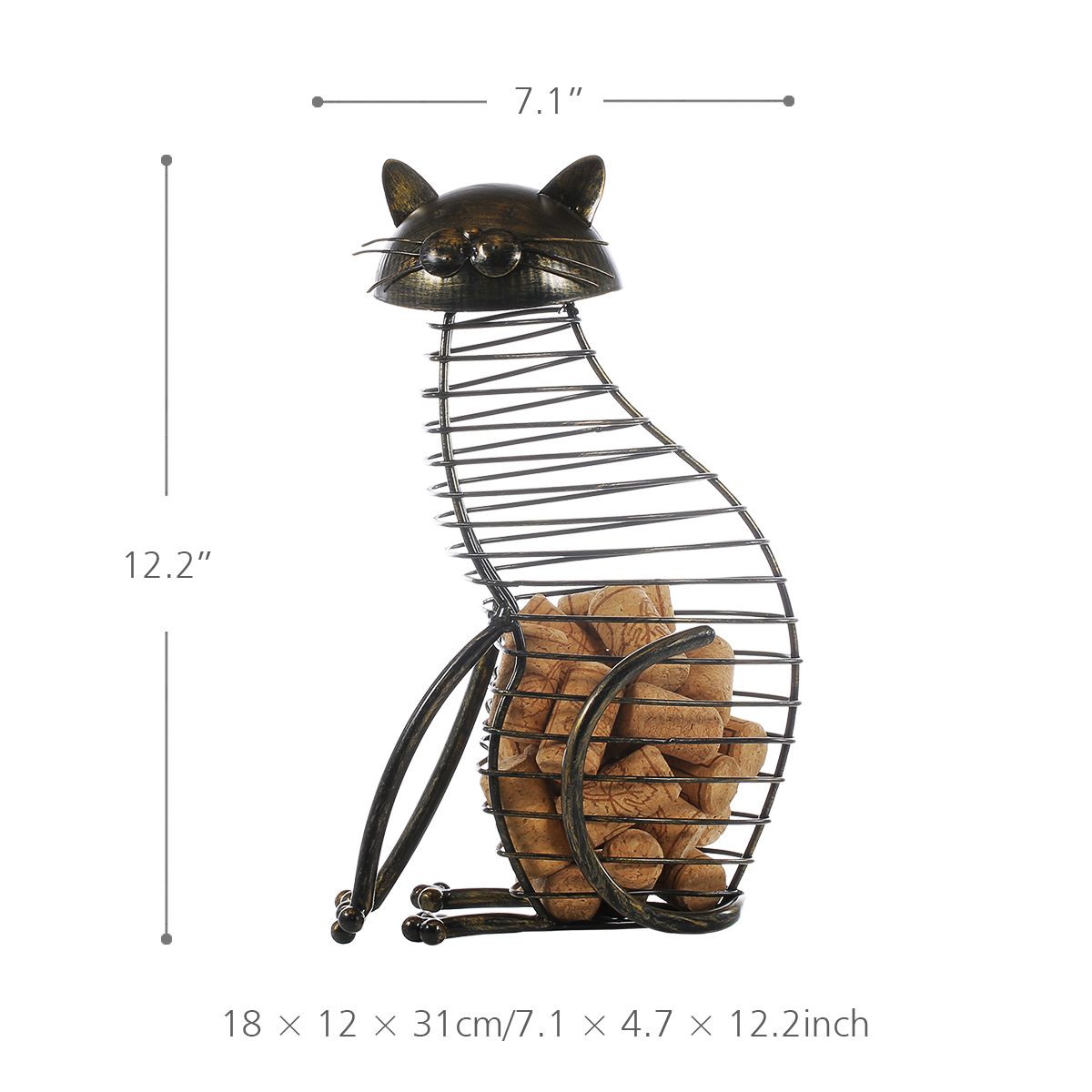 Cat Wine Cork Holder